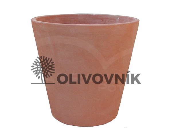 Terakota - květináč - Tall Plain Pot - Itálie