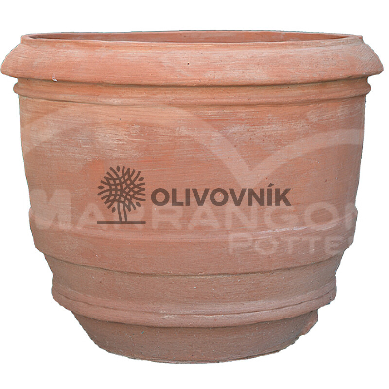 Terakota - květináč - Plain Barrel