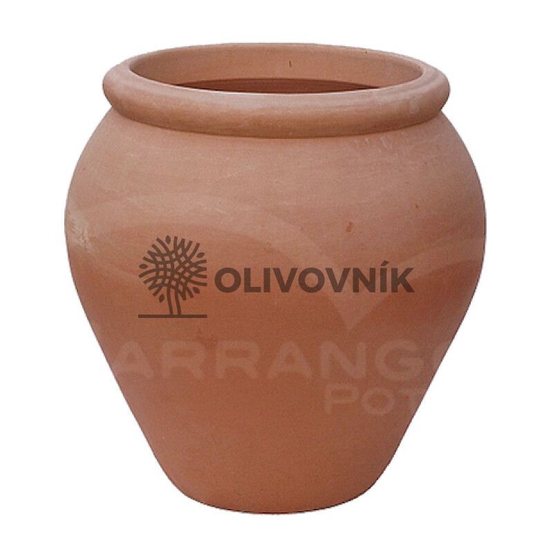 Terakota - květináč - WIDE TOP JAR - Itálie