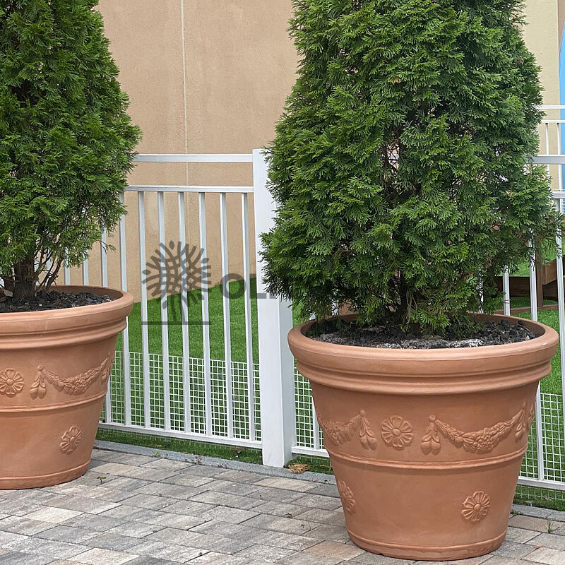 Květináč POT WITH FESTONE CF30