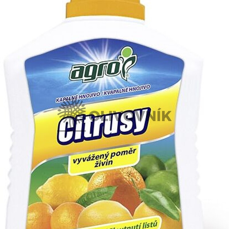 AGRO Kapalné hnojivo pro CITRUSY 0,5L