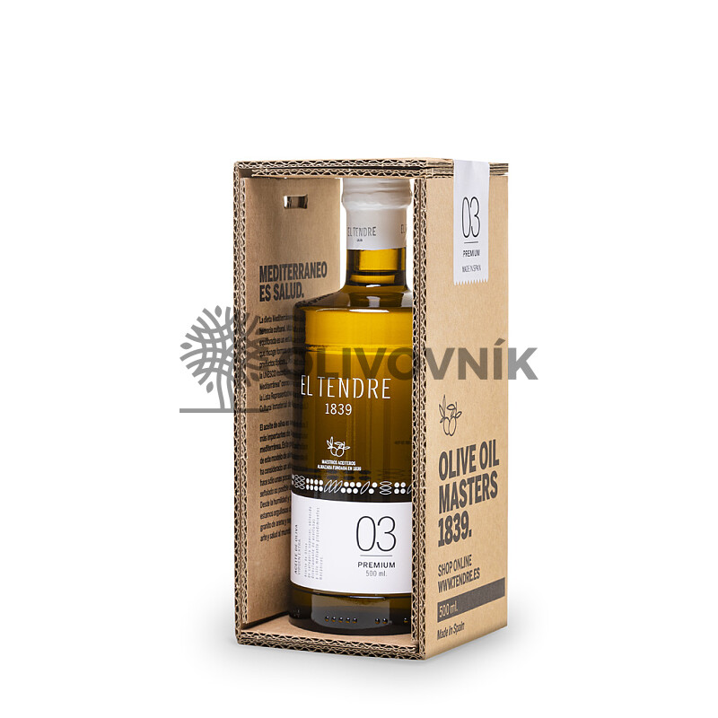 Olivový olej EL TENDRE - PREMIUM (500ml)