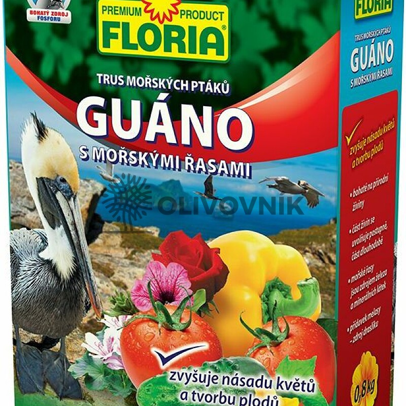 FLORIA GUÁNO  s mořskými řasami 0,8kg