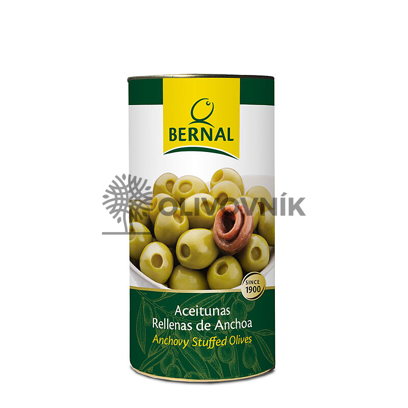 Olivy Bernal - plněné ančovičkami (120g)