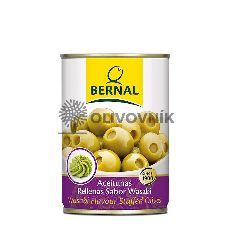 Olivy Bernal - plněné wasabi (120g)