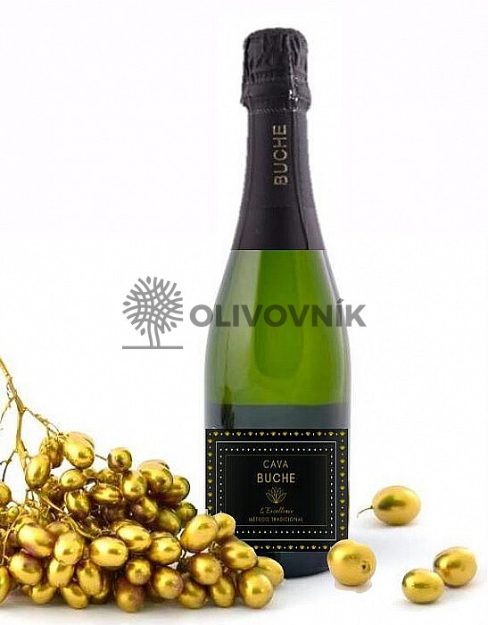 CAVA BUCHE DOC Semiseco - bílé šumivé víno - 0,75 l