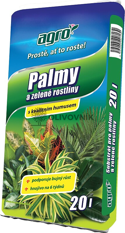 AGRO Substrát pro palmy 20L