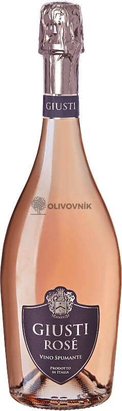 SPUMANTE ROSÉ BRUT 0,75 l - šumivé víno - Giusti Wine