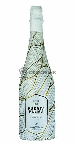 CAVA PUERTA PALMA EXTRA BRUT DOC - bílé šumivé víno - 0,75 l