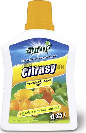 AGRO Kapalné hnojivo pro CITRUSY 0,5L