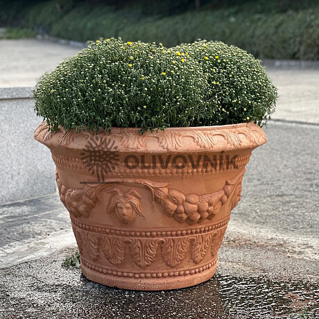 Květináč POT WITH GARLANDS CNG 85