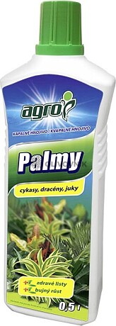 AGRO Kapalné hnojivo PALMY 0,5L