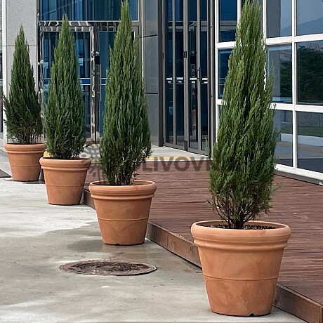 Květináč DOUBLE RIM 140 DBL