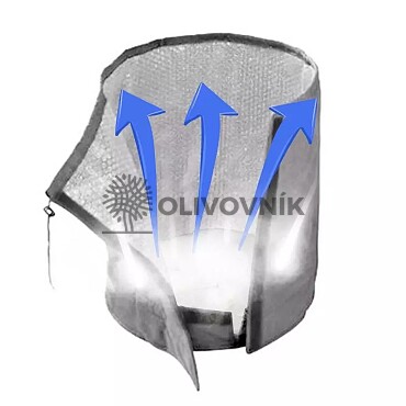 Zimování rostlin - květináče