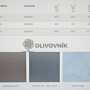 Květináč CILINDRO 60