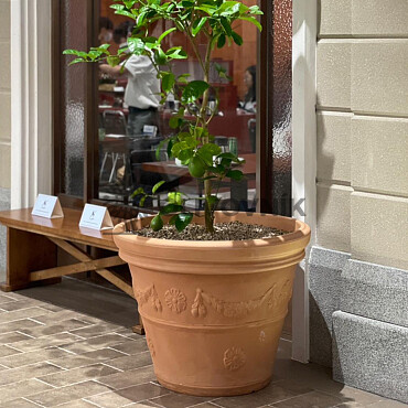 Květináč POT WITH FESTONE CF65