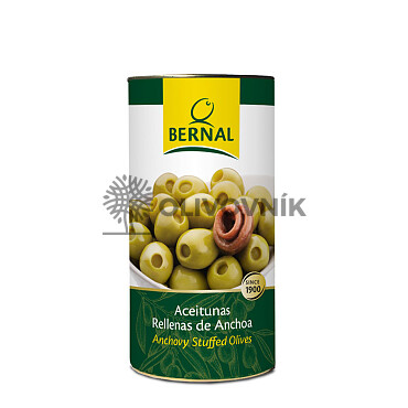 Olivy Bernal - plněné ančovičkami (120g)